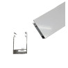 Canaleta de aluminio blanca 5.80 mts largo