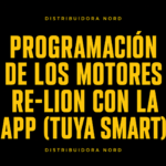Programación de los motores Re-Lion: con la app Tuya Smart