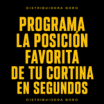 Programa la posición favorita de tu cortina en segundos