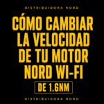 Cómo cambiar la velocidad de tu motor Nord Wi-Fi de 1.6Nm